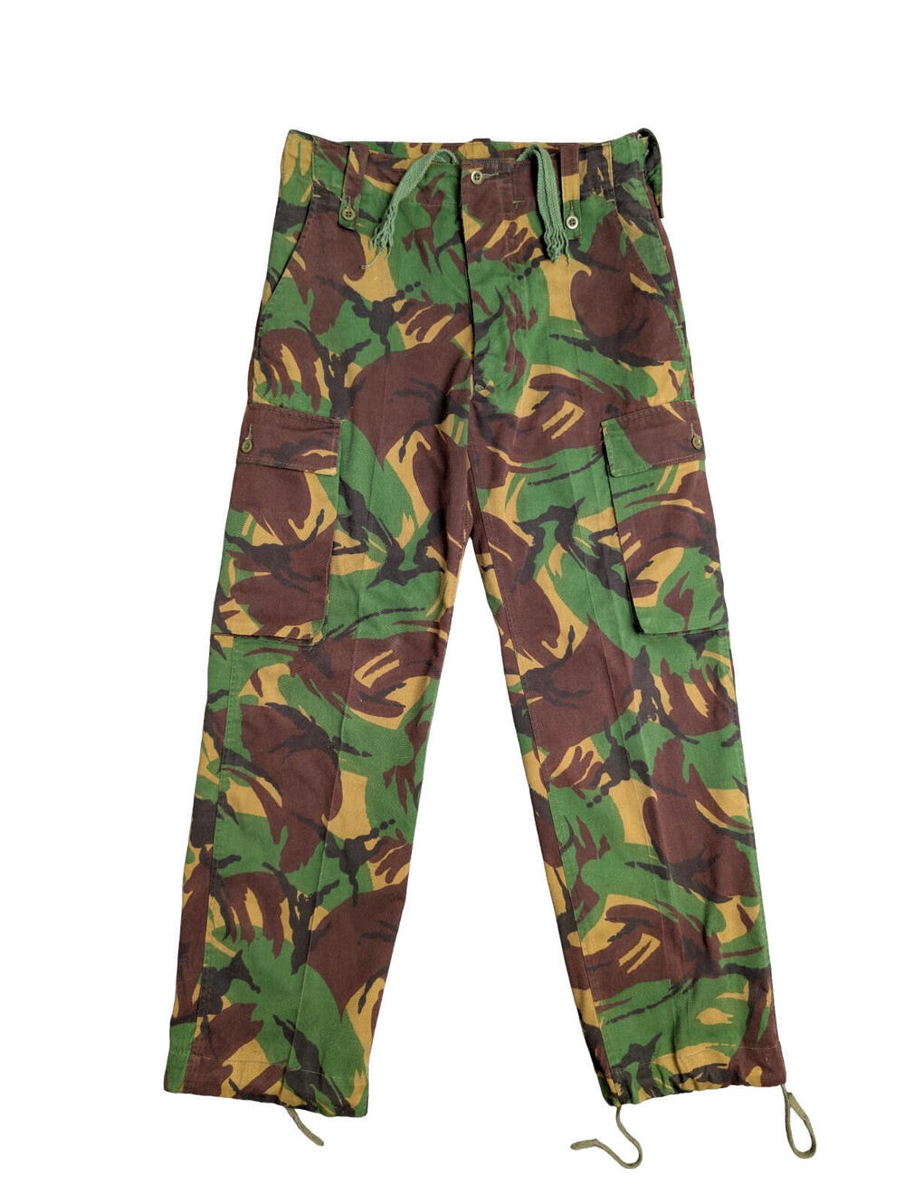 British Army 1990s Issue DPM Tropical Trousers SL31B - 32x30
